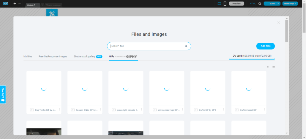 Getresponse Tutorial 2021 For Beginners To Email Marketing. 9 Add images to landing page getresponse