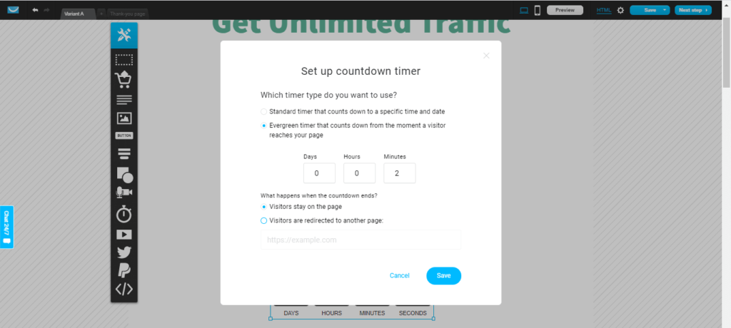 Getresponse Tutorial 2021 For Beginners To Email Marketing. 11 edit timer behavior
