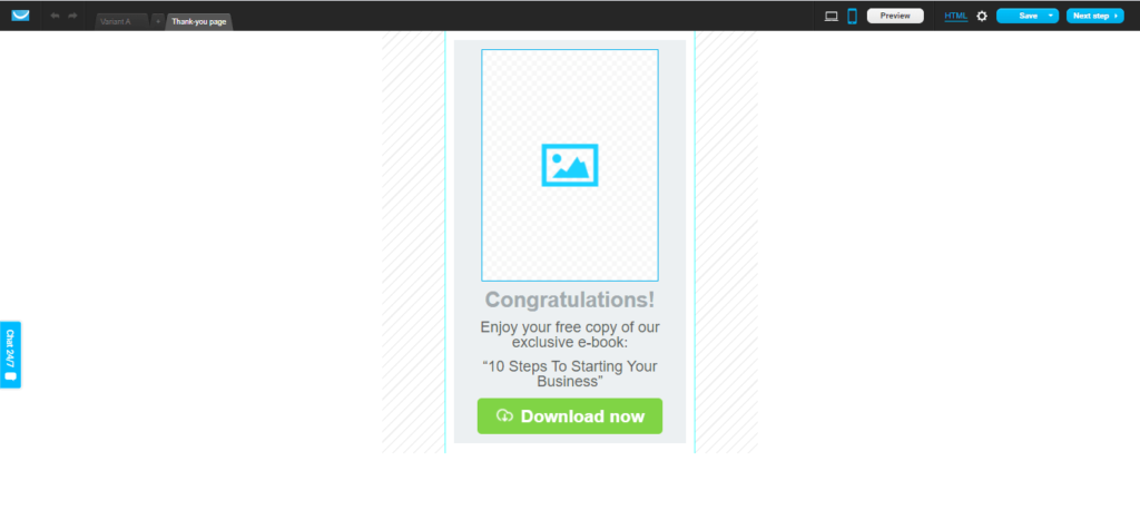 Getresponse Tutorial 2021 For Beginners To Email Marketing. 18 Mobile preview